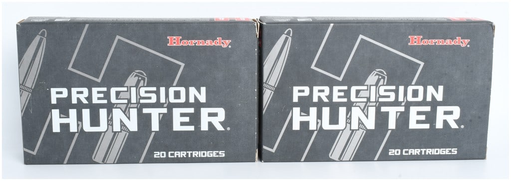 A Lot of 40 Rounds of Hornady Precision Hunter Ammunition .338 Winchester Magnum (1 of 3)