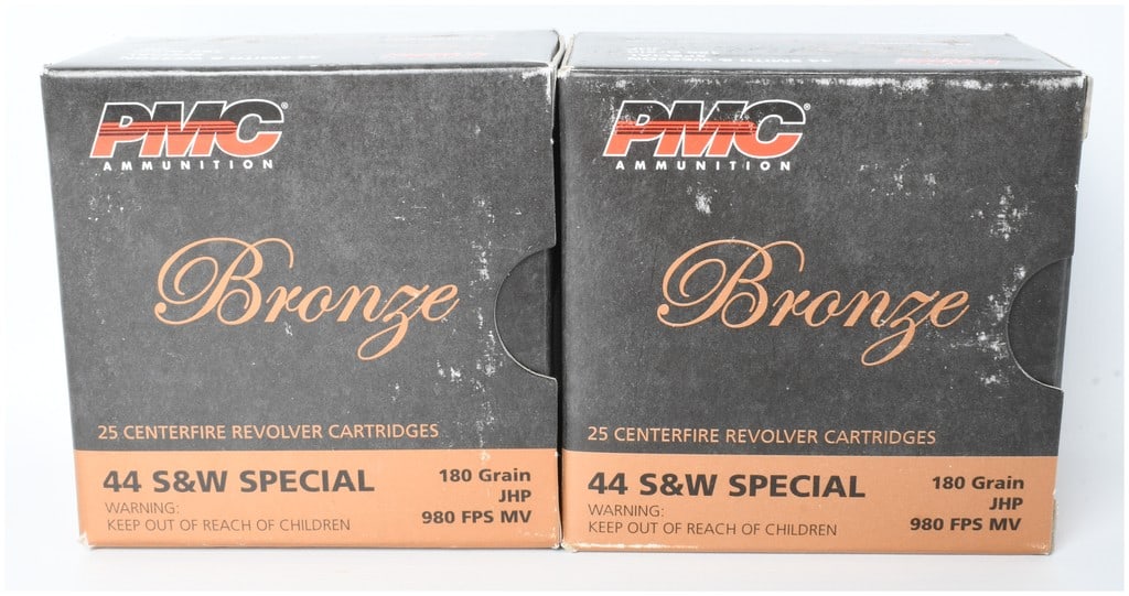 A Lot of 50 Rounds PMC Bronze .44 S&W Special Ammunition (1 of 3)
