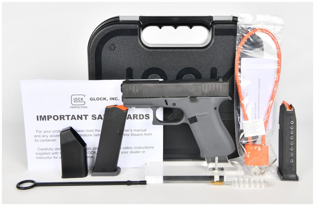 Glock 43X Semi-Automatic Pistol 9mm with 3.41 Inch Barrel (1 of 17)