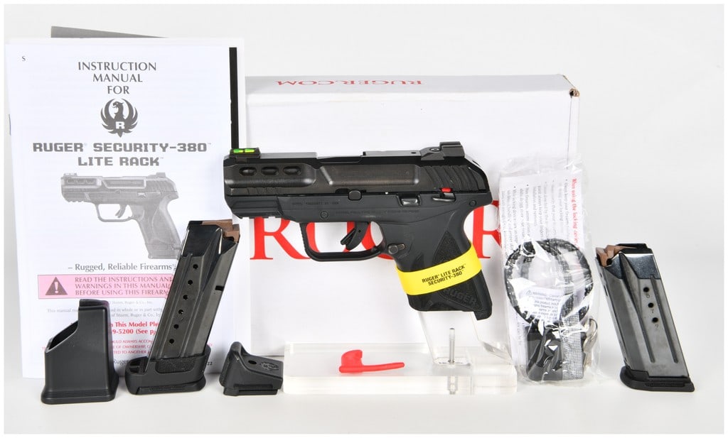 Ruger Security-380 Lite Rack Semi-Automatic Pistol .380 Auto with 3.42 Inch Barrel (1 of 15)