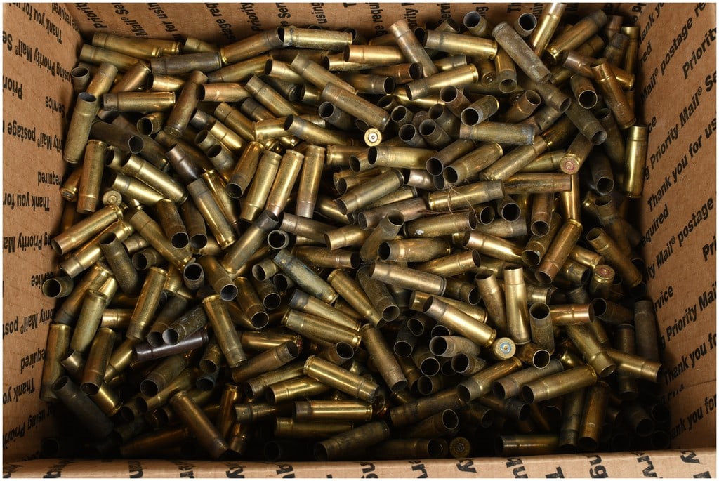 A Lot of Mixed Manufacturer Spent Brass Casings .300 AAC Blackout (1 of 3)