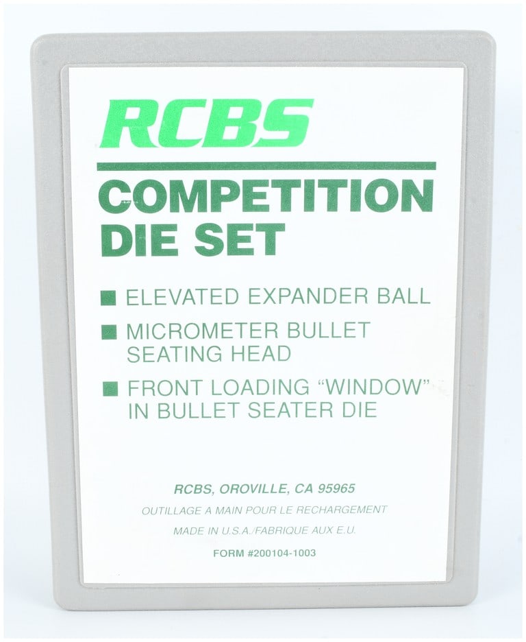 RCBS Competition Full Length A Cased Pair of Reloading Dies .243 Winchester (1 of 4)