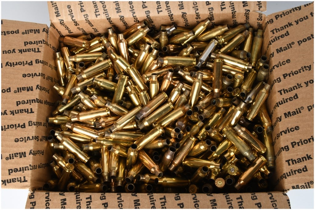 A Lot of Mixed Manufacturer Spent Centerfire Rifle Casings 6.5 Creedmoor (1 of 3)