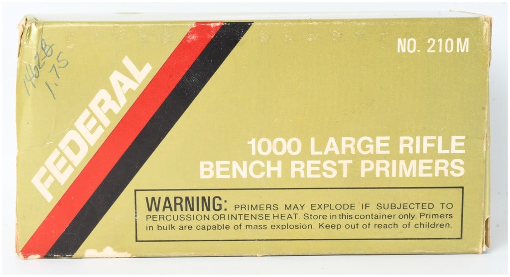 Federal No. 210M Large Rifle Bench Rest Primers, 800 Count (1 of 2)