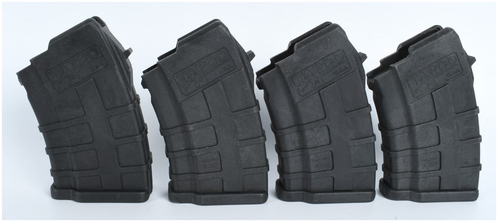 A Collection of 4 Tapco Intrafuse AK-47 10-Round Magazines 7.62x39mm (1 of 3)