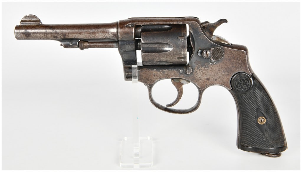 Smith & Wesson .32 Hand Ejector Double Action Revolver .32 Long with 4.25 Inch Barrel (1 of 14)