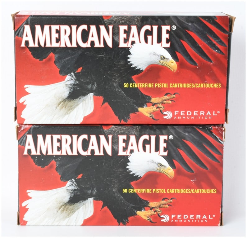 A Lot of 100 Rounds of Federal American Eagle Ammunition .40 S&W (1 of 3)