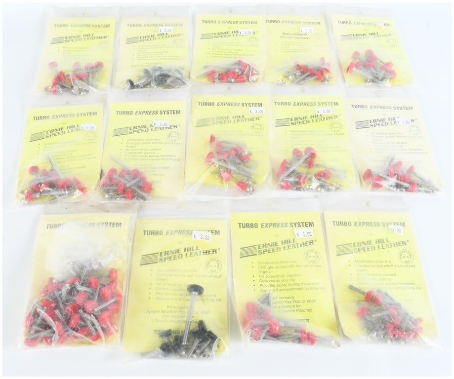 An Assortment of Ernie Hill Speed Leather Turbo Express System Holster Tension Adjustment Kits (1 of 5)