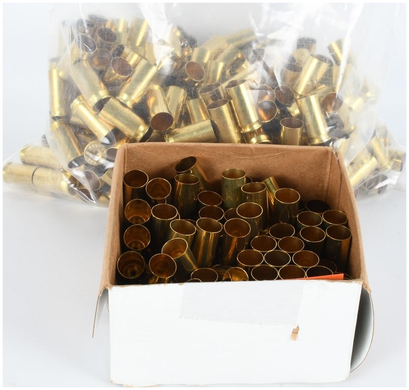 A Lot of 135 .460 Rowland Unprimed Brass Ammunition Casings (1 of 3)