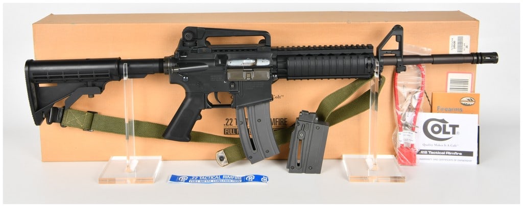 Colt M4 Ops Semi-Automatic Tactical Rimfire Rifle .22 LR with 16.2 Inch Barrel (1 of 20)
