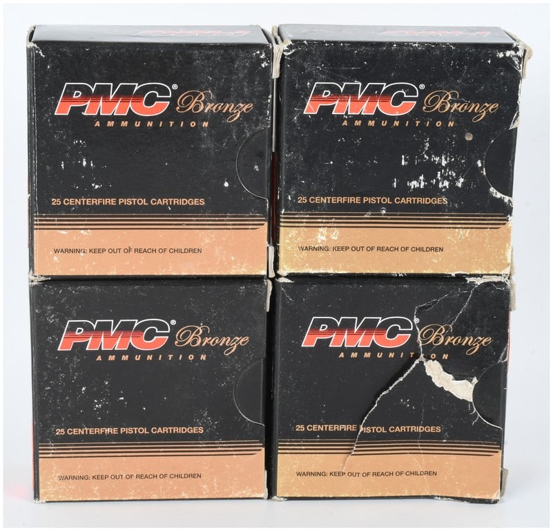 A Lot of 100 Rounds of PMC Bronze 10mm Auto Ammunition (1 of 3)