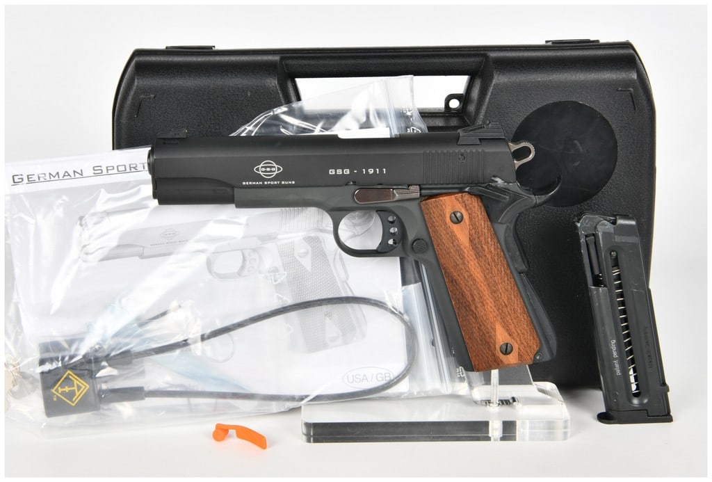 German Sport Guns GSG-1911 Semi-Automatic Pistol .22 Long Rifle with 5.5 Inch Barrel (1 of 16)