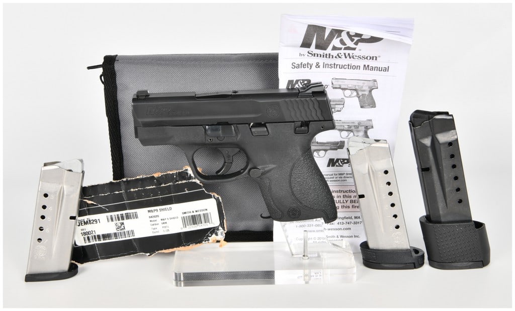 Smith & Wesson M&P 9 Shield Semi-Automatic Pistol 9mm with 3.125 Inch Barrel (1 of 15)