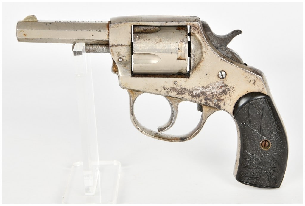 Iver Johnson American Bull Dog Double Action Revolver .32 Caliber with 2.5 Inch Barrel Antique (1 of 12)