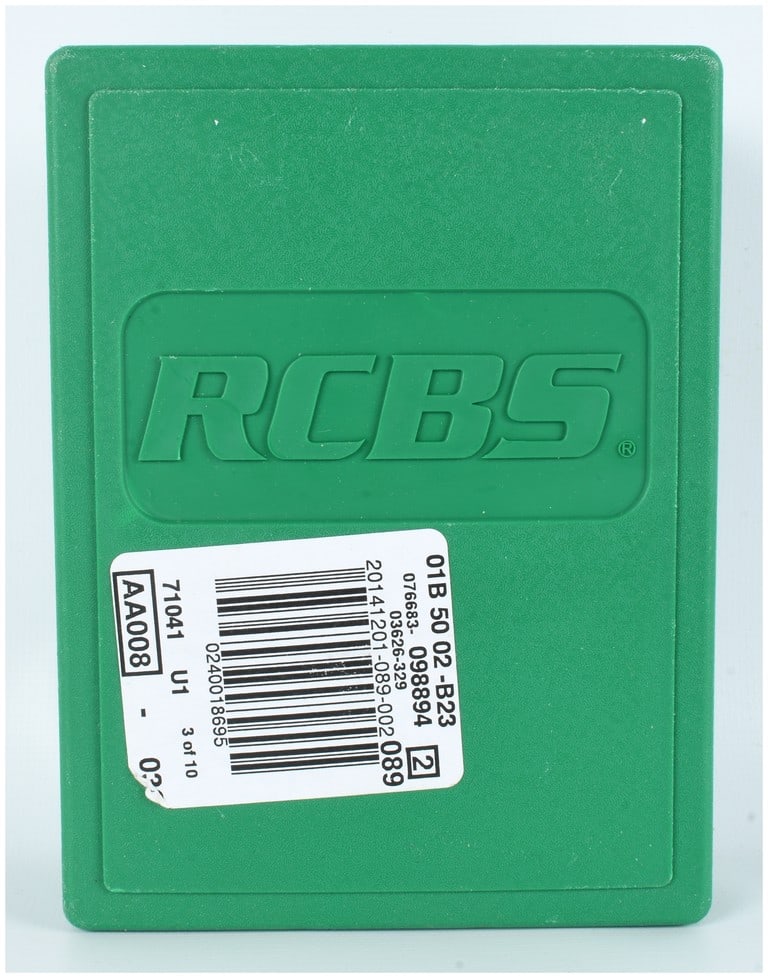 A Cased Pair of RCBS 8mm Mauser Reloading Dies (1 of 3)