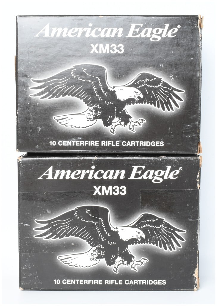 A Lot of 20 Rounds Federal American Eagle XM33C .50 BMG Ammunition (1 of 4)