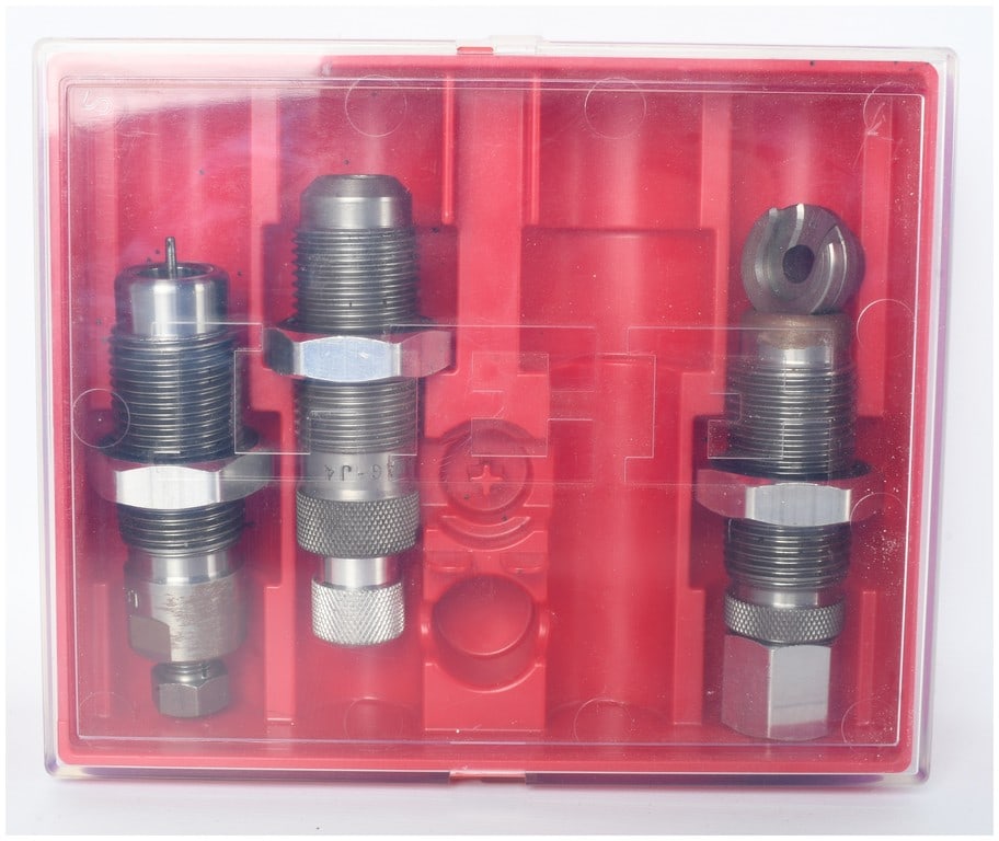 Lee Precision .44 Magnum Three-Die Reloading Set with Shell Holder (1 of 4)