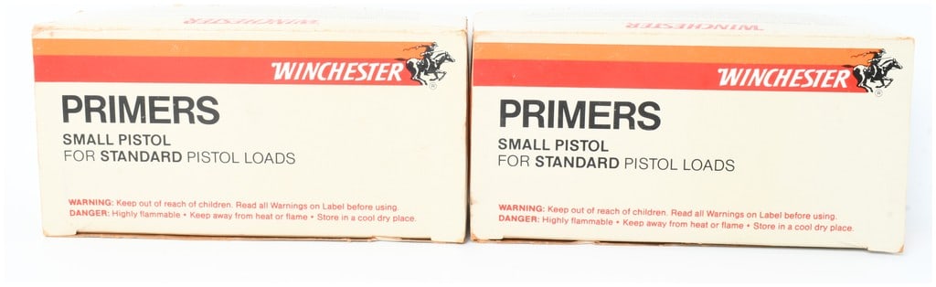 A Lot of 1900 Winchester Small Pistol Primers for Standard Pistol Loads (1 of 2)