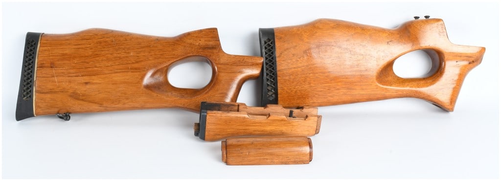 A Lot of 4 Norinco MAK-90 Pattern Wooden Furniture Components (1 of 7)