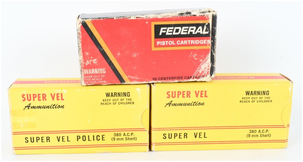 A Lot of 142 Rounds of .380 ACP Centerfire Ammunition (1 of 5)