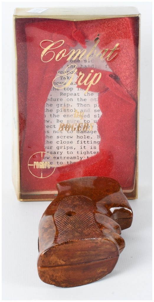 A Pair of Rogers Holsters Company Combat Grips for Revolver (1 of 4)