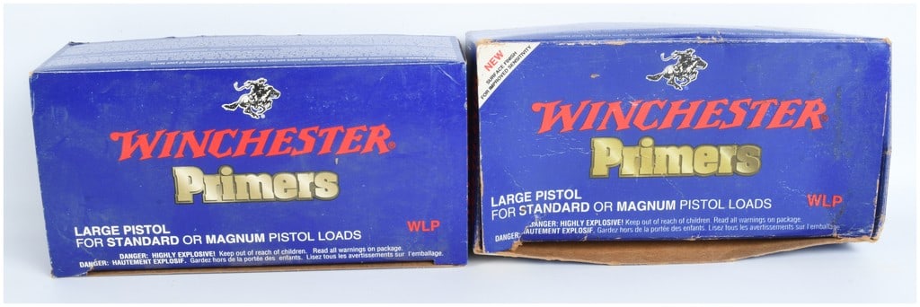 A Lot of 1,300 Winchester Large Pistol and Small Pistol Magnum Primers (1 of 2)