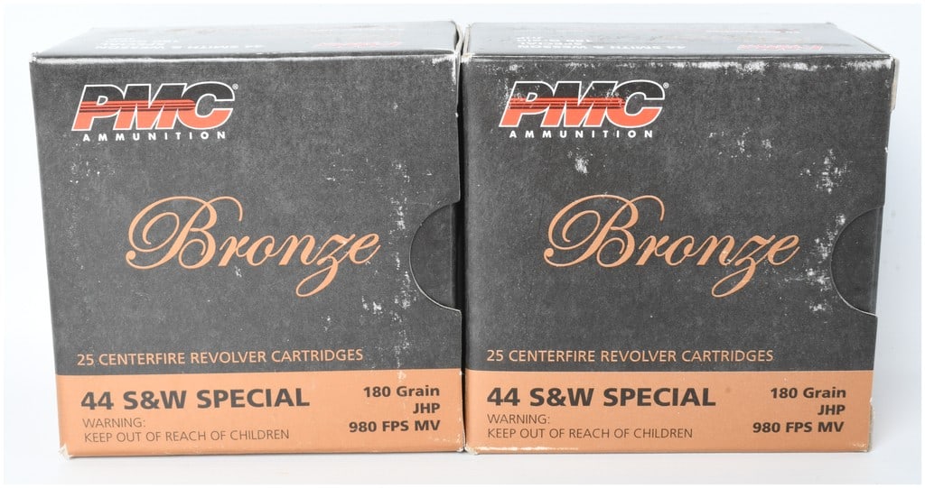A Lot of 50 Rounds of PMC Bronze Centerfire Ammunition .44 S&W Special (1 of 3)