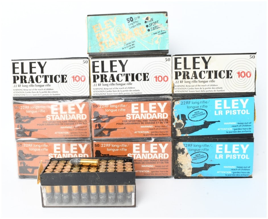 A Lot of 550 Rounds of Eley .22 LR Ammunition (1 of 3)