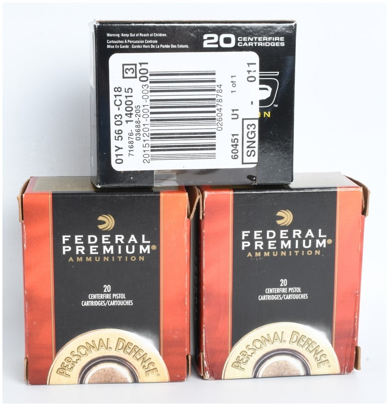 A Lot of 60 Rounds of Federal and Barnes Personal Defense Ammunition .40 S&W (1 of 3)