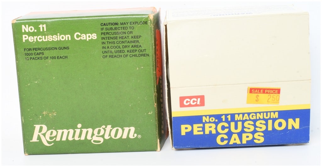 A Lot of 1300 Remington and CCI No. 11 Percussion Caps (1 of 2)