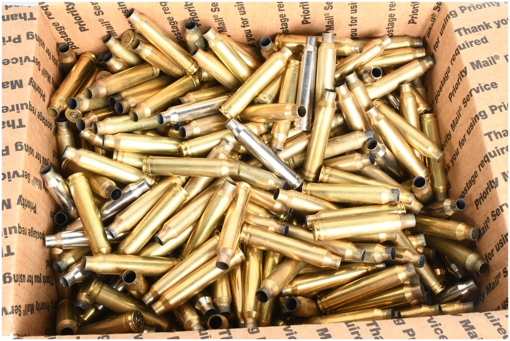 A Lot of 250 Federal Cartridge .300 Winchester Magnum Spent Brass Casings (1 of 3)