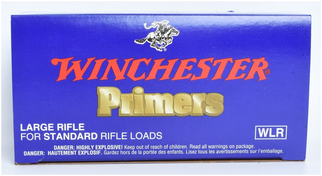 A Lot of 1000 Winchester Large Rifle Primers WLR (1 of 2)
