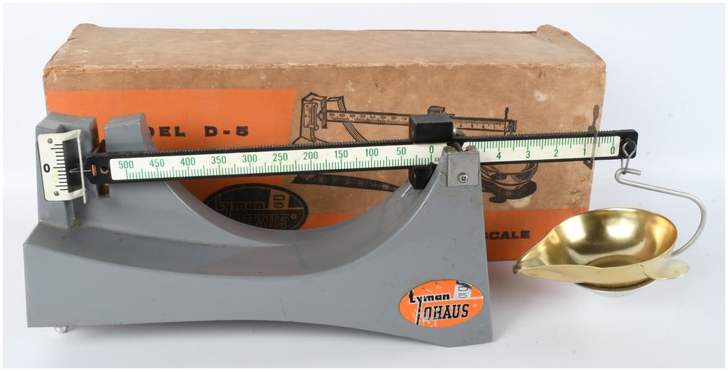 Lyman Ohaus Model D-5 Precision Loading Scale with Original Box (1 of 5)