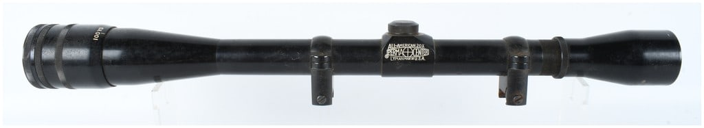 Lyman All-American 20X Perma-Center Rifle Scope (1 of 8)