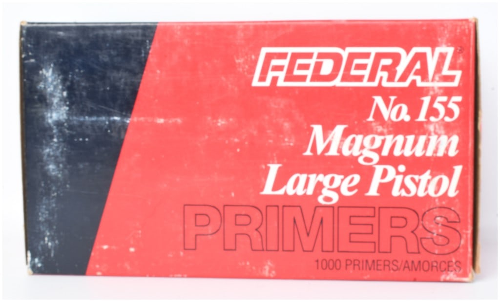Federal No. 155 Magnum Large Pistol Primers, 1000 Count (1 of 2)