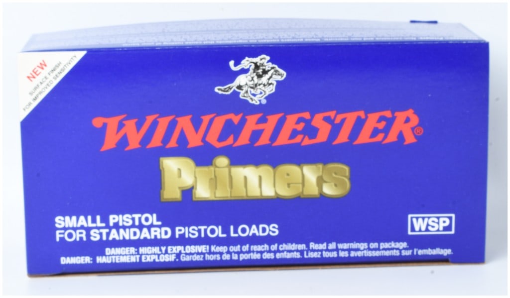 Winchester WSP Small Pistol Primers 1000 Count (1 of 2)
