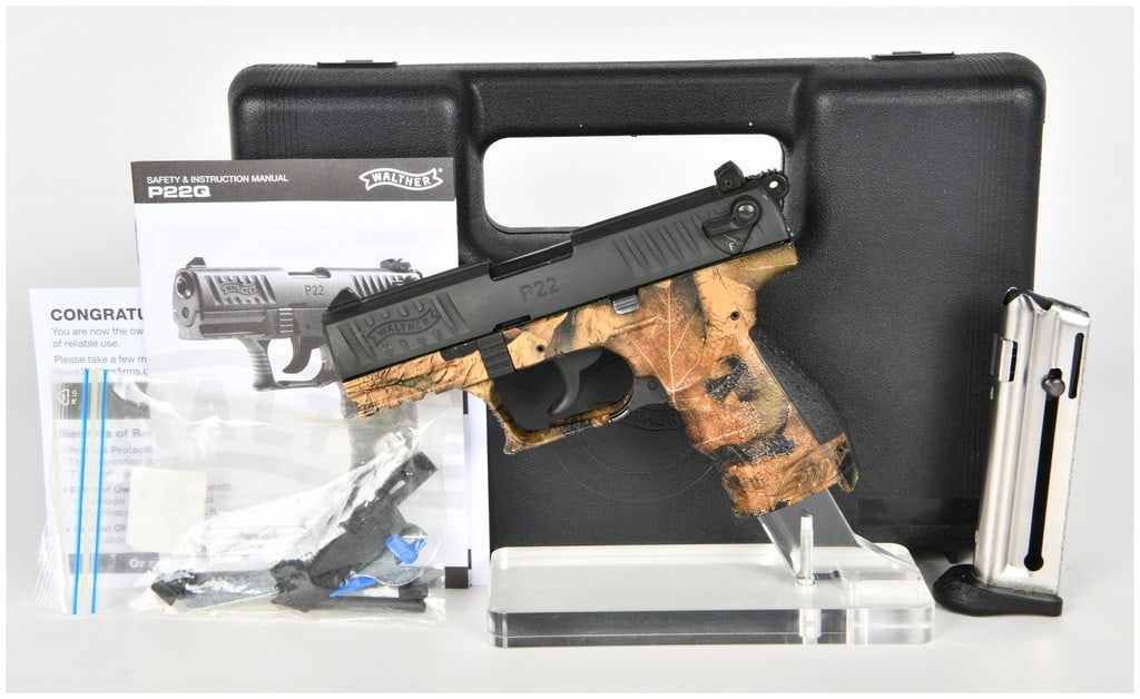 Walther P22 Semi-Automatic Pistol .22 LR with 3.42 Inch Barrel (1 of 16)