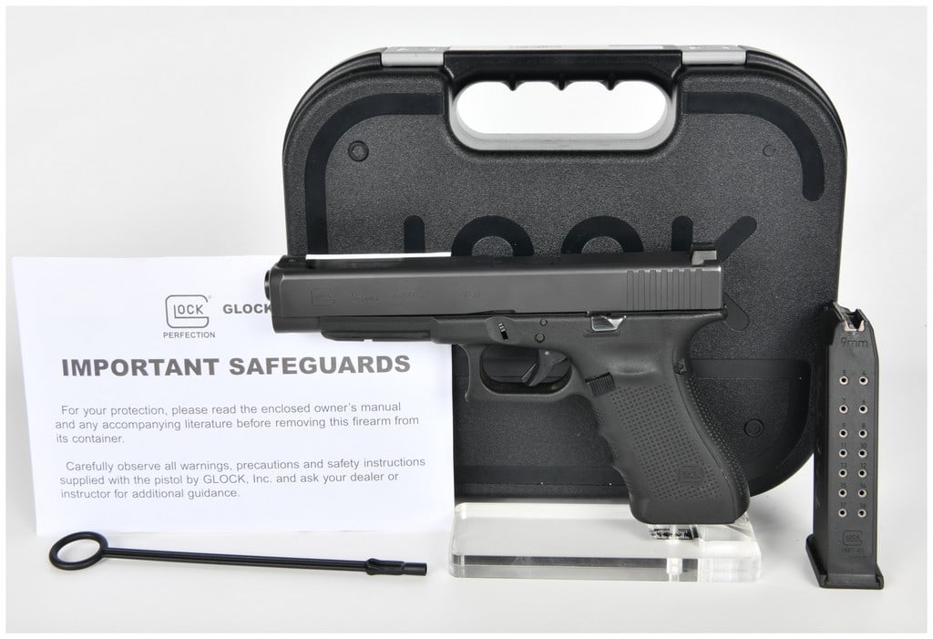 Glock 34 Gen 4 Semi-Automatic Pistol 9x19mm with 5.31 Inch Barrel (1 of 17)