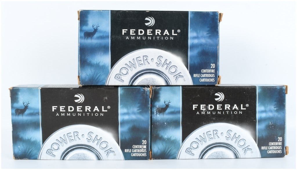 A Lot of 60 Rounds of Federal Power-Shok .300 Winchester Magnum Ammunition (1 of 3)
