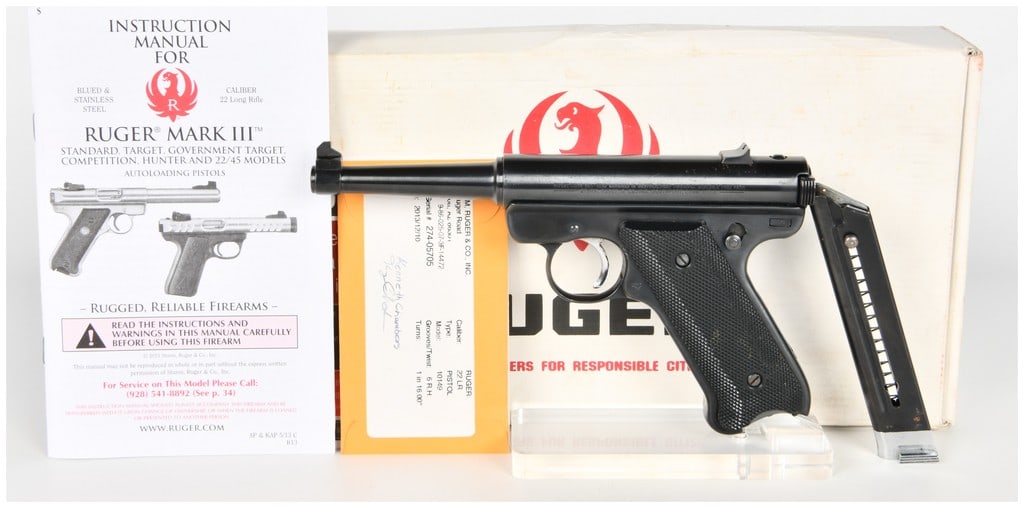 Ruger Standard Model Semi-Automatic Pistol .22 LR with 4.75 Inch Barrel (1 of 16)
