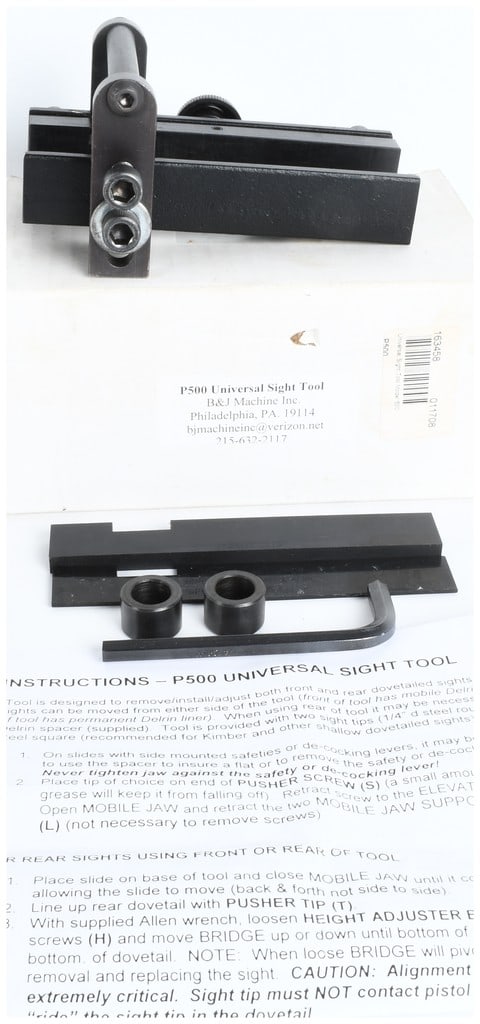 B&J Machine Inc. P500 Universal Sight Tool (1 of 5)