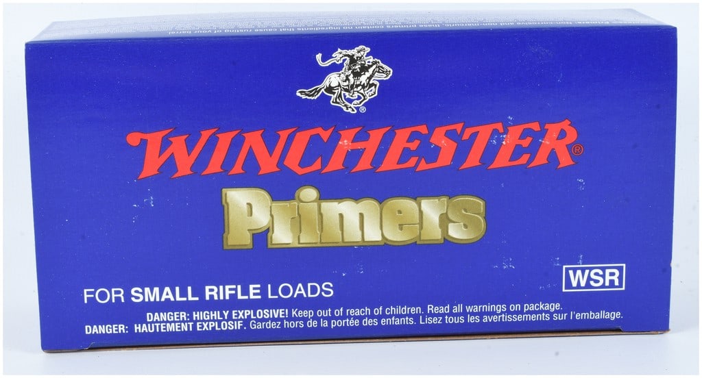 Winchester WSR Small Rifle Primers 1000 Count (1 of 2)