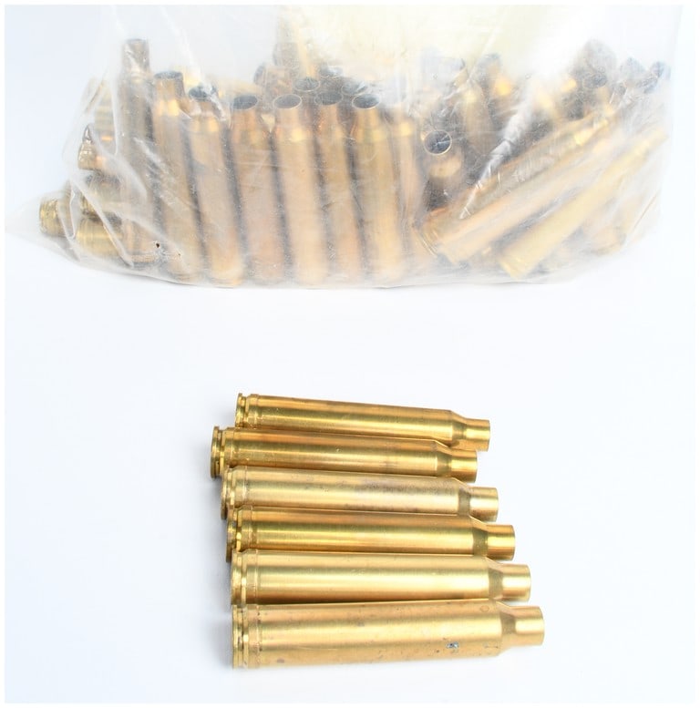 A Lot of 50 Federal and Winchester Spent .300 Winchester Magnum Brass Casings (1 of 4)