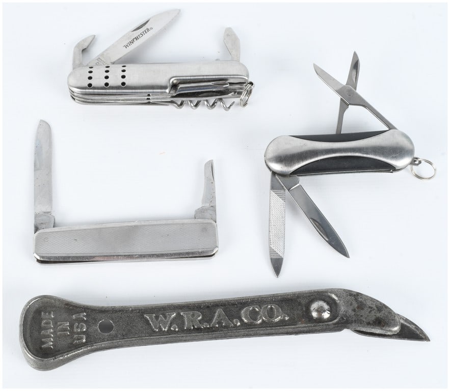 A Collection of 4 Winchester and J.A. Henckels Pocket Knives and Utility Tools (1 of 5)