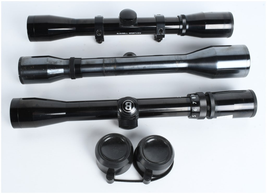 A Trio of Bushnell and Unmarked Rifle Scopes (1 of 6)