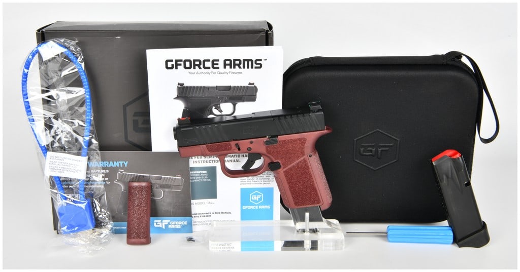 GForce Arms GF9 Rapture Semi-Automatic Pistol 9mm with 3.25 Inch Barrel (1 of 17)