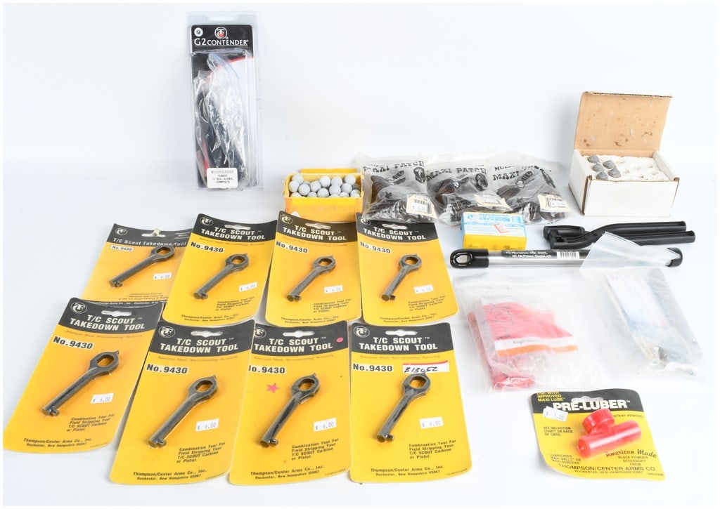 A Collection of Thompson/Center Arms and Knight Rifles Muzzleloading Accessories (1 of 8)