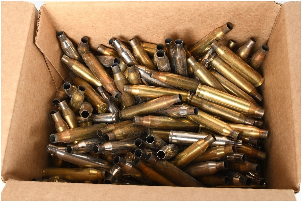 A Lot of Approximately 250 Mixed Manufacturer Once-Fired Rifle Casings .25-06 Remington (1 of 3)