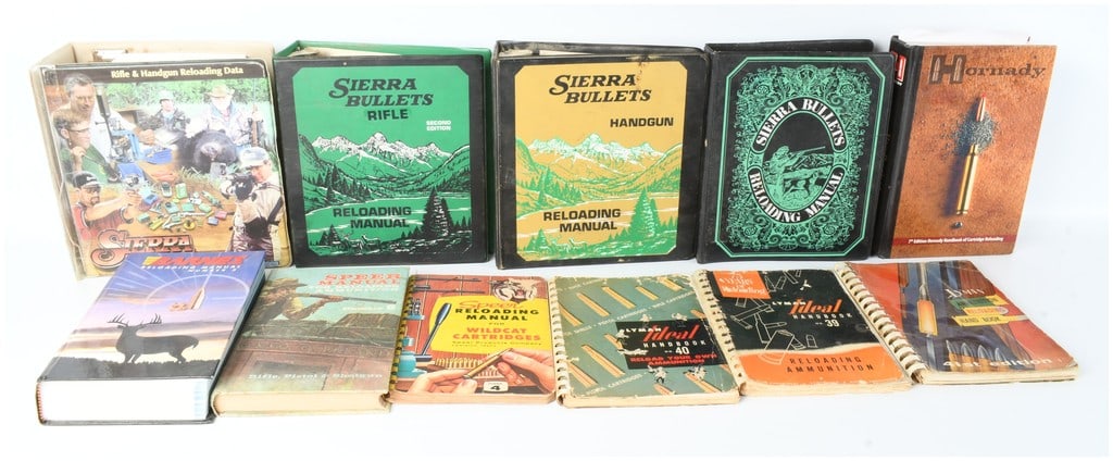Various. A Collection of 11 Ammunition Reloading Manuals and Handbooks. Various Publishers, (1 of 4)