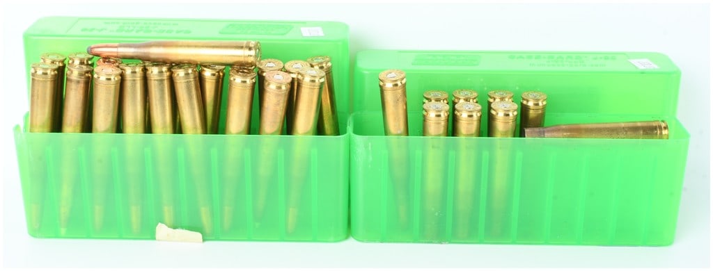 A Lot of 21 Hornady and Nosler .300 H&H Magnum Ammunition Rounds (1 of 4)